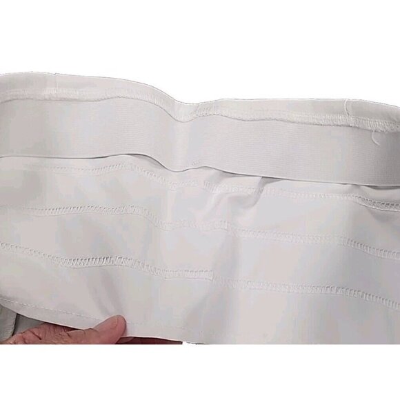 Chico's Pants Ankle White So Slimming Ankle Pants Tapered Leg Hi-rise Women's 12 - Picture 8 of 9